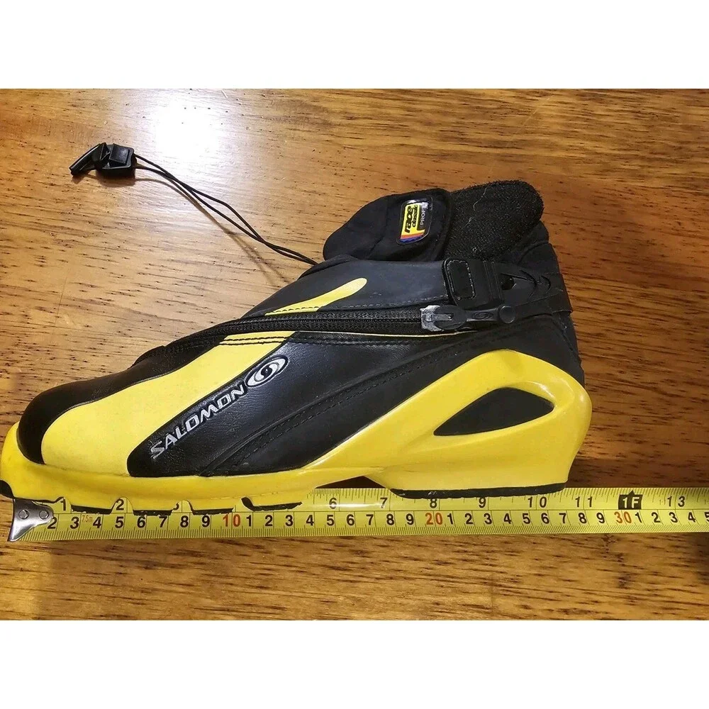 Vintage Salomon Race Classic SNS Nordic Cross-Country Ski Boots - Men's 10-10.5